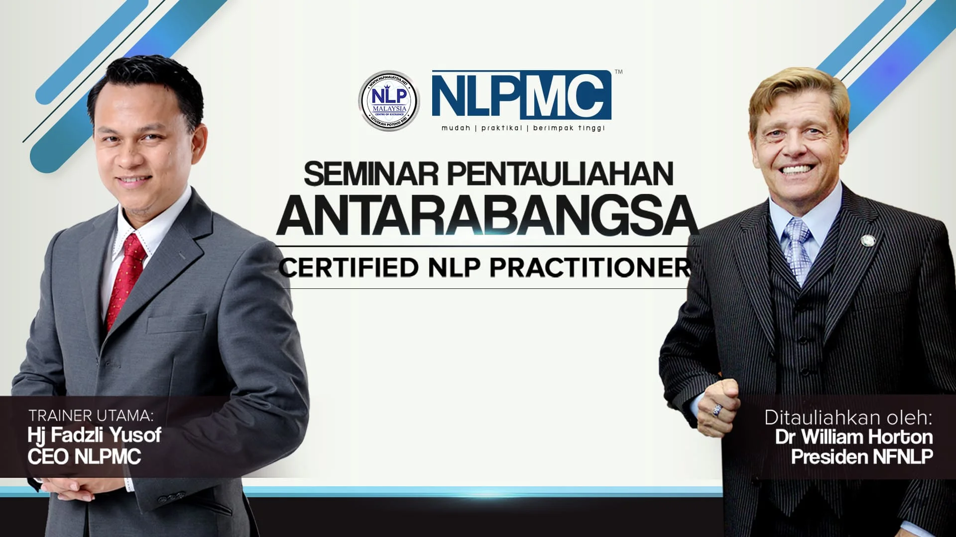 Banner Seminar Pentauliahan Antarabangsa NLP